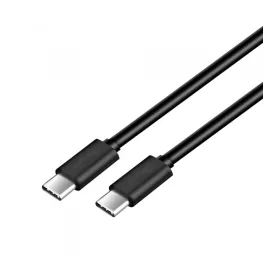   Astrum UT332 1,2m Type-C - Type-C csomagolt adatkábel, USB 2.0, 2A, fekete