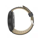 Astrum SW300 okosóra magyar menüvel, IP67, pulzusmérés, hívásértesítő, időjárás, Ios/Android kompatibilis, fekete-barna