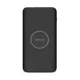 Astrum PB310 QI 5V/1A külső akkumulátor vezeték nélküli töltéssel, 10000mAh USB, Type-C, 2X smart IC, 2A input, 2A output, LI-polymer 10W