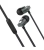 Astrum EB410 univerzális 3,5mm szürke fémházas sztereó headset zajszűrős mikrofonnal, prémium hangzással, slim kábellel