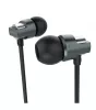 Astrum EB410 univerzális 3,5mm szürke fémházas sztereó headset zajszűrős mikrofonnal, prémium hangzással, slim kábellel