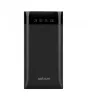 Astrum PB230 fekete Power Bank 10000MAH LED kijelzővel, 2A input, 2,1A/1A outputm Li-Polymer akkucellákkal új verzió 10W
