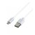 Astrum USB - micro USB fehér csomagolt adatkábel 1.5M CB-U2ATD15 UD115