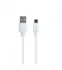 Astrum USB - micro USB fehér csomagolt adatkábel 1.5M CB-U2ATD15 UD115
