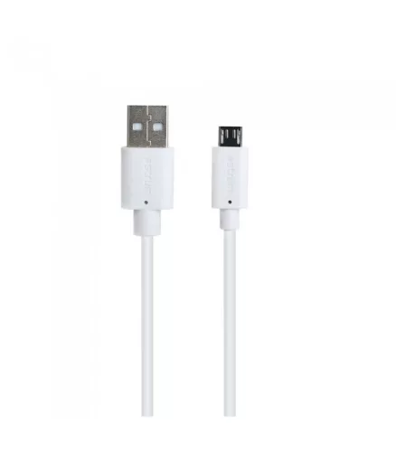 Astrum USB - micro USB fehér csomagolt adatkábel 1.5M CB-U2ATD15 UD115
