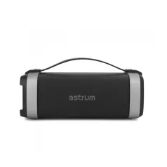   Astrum ST340 fekete hordozható bluetooth hangszóró FM rádióval, micro SD olvasóval, karpánttal, AUX, USB, EQ, 25W