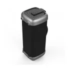 Astrum ST370 fekete hordozható bluetooth hangszóró FM rádióval, micro SD olvasóval, karpánttal, AUX, USB, EQ, 25W