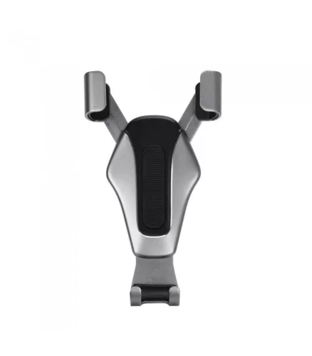 Astrum SH470 Gravity gumibevonatos autós tartó 3,5" - 6,3" szellőzőre, fekete-ezüst