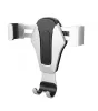 Astrum SH470 Gravity gumibevonatos autós tartó 3,5" - 6,3" szellőzőre, fekete-ezüst