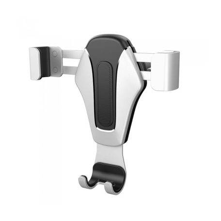 Astrum SH470 Gravity gumibevonatos autós tartó 3,5" - 6,3" szellőzőre, fekete-ezüst