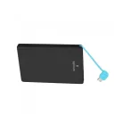 Astrum PB410 fekete ultravékony Power Bank 4000mAh 1USB 1A 5W