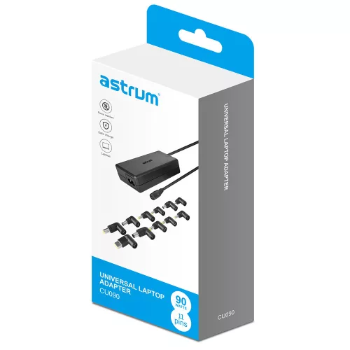 Astrum univerzális laptop töltő 13 féle fejjel CU090