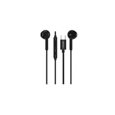   Astrum EB500 type-C sztereó headset mikrofonnal, hangerőszabályozóval, fekete