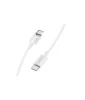 Astrum AC312 fehér Lightning (8Pin) - Type-C gyorstöltő adatkábel 20W 3A, MFI engedéllyel, 1M