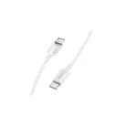 Astrum AC312 fehér Lightning (8Pin) - Type-C gyorstöltő adatkábel 20W 3A, MFI engedéllyel, 1M