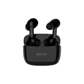   Astrum ET320 BT V5.1 sztereo TWS headset dual mikrofonnal, USB-C töltőtokkal, fekete