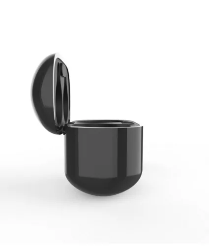 Astrum ET350 BT V5.1 sztereo TWS headset zajszűrős mikrofonnal, USB-C töltőtokkal, fekete