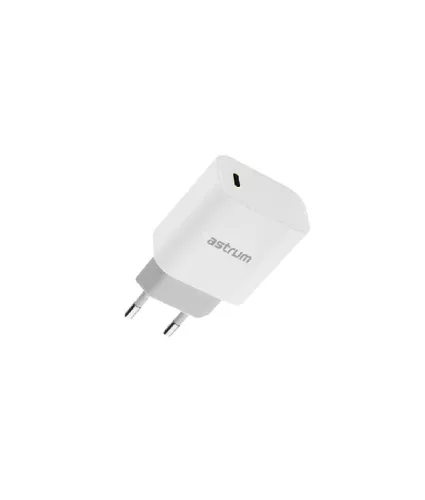 Astrum CH460 fehér gyorstöltő PD 20W töltőfej USB-C csatlakozóval