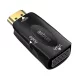 Astrum DA480 HDMI - VGA + 3.5mm Jack adapter fekete