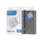 Astrum DA480 HDMI - VGA + 3.5mm Jack adapter fekete