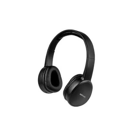 Astrum HT210 sztereó fekete bluetooth 5.0 fejhallgató beépített mikrofonnal, bőr fülpárnákkal