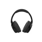 Astrum HT310 sztereó fekete bluetooth 5.0 összecsukható fejhallgató beépített FM rádióval, microSD olvasóval, mikrofonnal, bőr fülpárnákkal