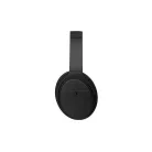Astrum HT310 sztereó fekete bluetooth 5.0 összecsukható fejhallgató beépített FM rádióval, microSD olvasóval, mikrofonnal, bőr fülpárnákkal