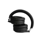 Astrum HT380 sztereó fekete bluetooth 5.0 ANC aktív zajszűrős fejhallgató beépített mikrofonnal, bőr fülpárnákkal