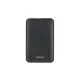 Astrum PB430 10000mAh fekete fémházas gyorstöltő PD power bank 22,5W, 1X QC 3.0 USB-A, 1XUSB-C, li-polymer cellákkal, LED indikátorral