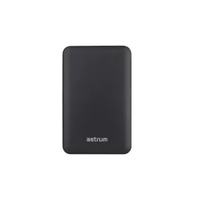   Astrum PB440 10000mAh fekete fémházas gyorstöltő PD power bank 22,5W, 2X QC 3.0 USB-A, 1XUSB-C, li-polymer cellákkal, LED indikátorral
