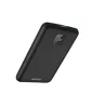 Astrum PB450 10000mAh fekete fémházas gyorstöltő PD power bank 22,5W, 1X QC 3.0 USB-A, USB-C, li-polymer cellákkal, LCD