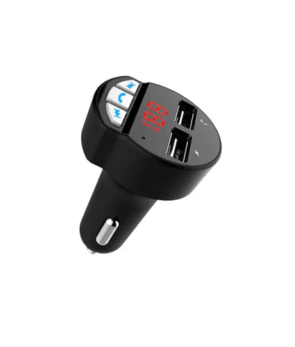 Astrum FM390 autós bluetooth 5.0 kihangosító + FM Transmitter, PD töltés, USB in, USB töltés, mikrofon