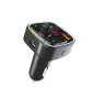 Astrum FM410 autós bluetooth kihangosító + FM Transmitter, LCD kijelző, PD töltés, USB in, USB töltés, mikrofon, Siri funkcióval