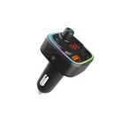 Astrum FM410 autós bluetooth kihangosító + FM Transmitter, LCD kijelző, PD töltés, USB in, USB töltés, mikrofon, Siri funkcióval