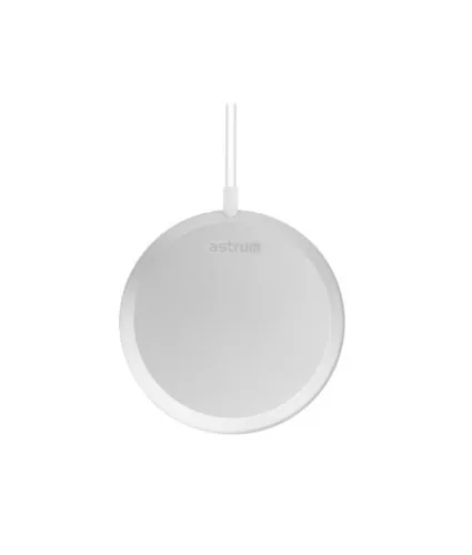 Astrum CW500 univerzális mágneses alumínium borítású vezeték nélküli gyorstöltő 15W, ezüst