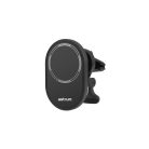 Astrum CW510 univerzális mágneses autós tartó vezeték nélküli töltéssel szellőzőre, 15W