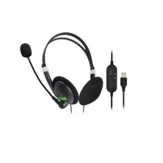   Astrum HS760 Call center USB headphone with flexible noise-isolating microphone and soft leather earcups