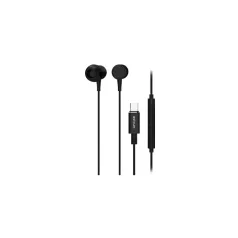   Astrum EB510 type-C sztereó fémházas prémium headset mikrofonnal, hangerőszabályozóval, fekete