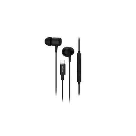 Astrum EB510 type-C sztereó fémházas prémium headset mikrofonnal, hangerőszabályozóval, fekete