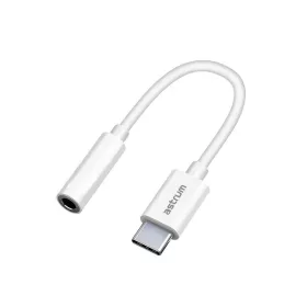   Astrum AS040 Type - C - 3,5 mm-es jack átalakító adapter fehér