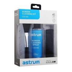   Astrum CS140 3 in 1 LCD kijelző tisztító szett, 100ml folyadék | kendő | ecset 