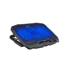   Astrum CP200 laptop hűtő led világítással, 4 ventillátorral, 15.6"/17"