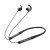 Astrum ET410 univerzális fekete BT 5.0 nyak köré fonódó mágneses sztereo IPx5 vízálló bluetooth headset mikrofonnal