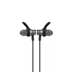   Astrum ET280 univerzális fekete BT 5.0 nyak köré fonódó mágneses sztereo multipoint bluetooth headset mikrofonnal