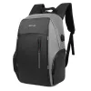 Astrum LB210 bélelt laptop hátizsák / táska 18"-ig beépített külső USB-porttal fekete