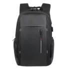 Astrum LB210 bélelt laptop hátizsák / táska 18"-ig beépített külső USB-porttal fekete