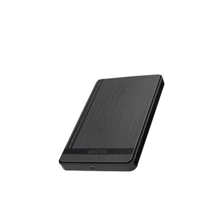 Astrum EN220 fekete 2.5" slim merevlemez (HDD/SSD) ház USB2.0 SATA-II/ SATA-III