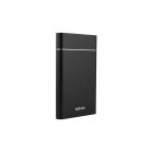Astrum EN310 fekete 2.5" slim alumínium merevlemez (HDD/SSD) ház USB3.0 SATA-II/ SATA-III