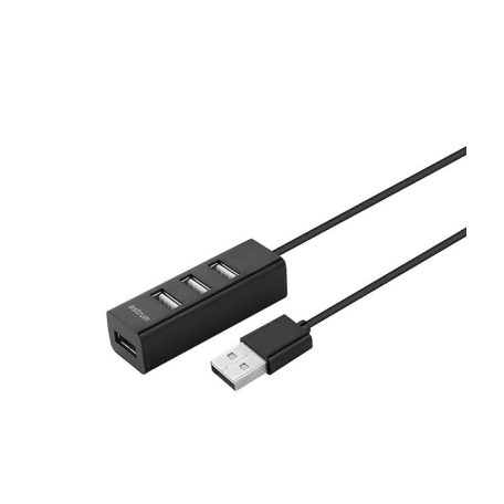 Astrum USB2.0 4 port HUB fekete UH050