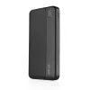 Astrum PB620 10000mAh fekete gyorstöltő PD 3.0, QC 4.0 power bank 2X USB-A (2.4A), 1X Type-C (22,5W), li-polymer cellákkal